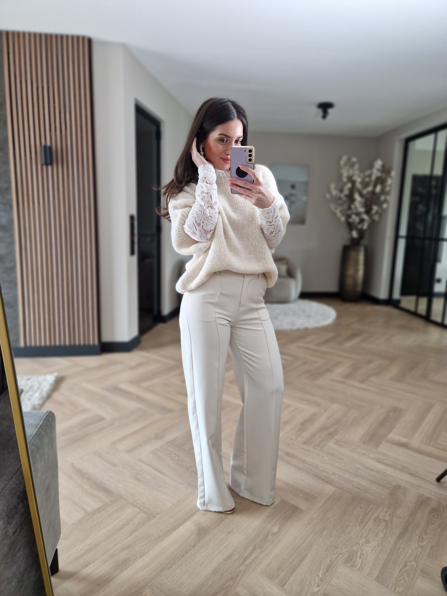 Lace Top White