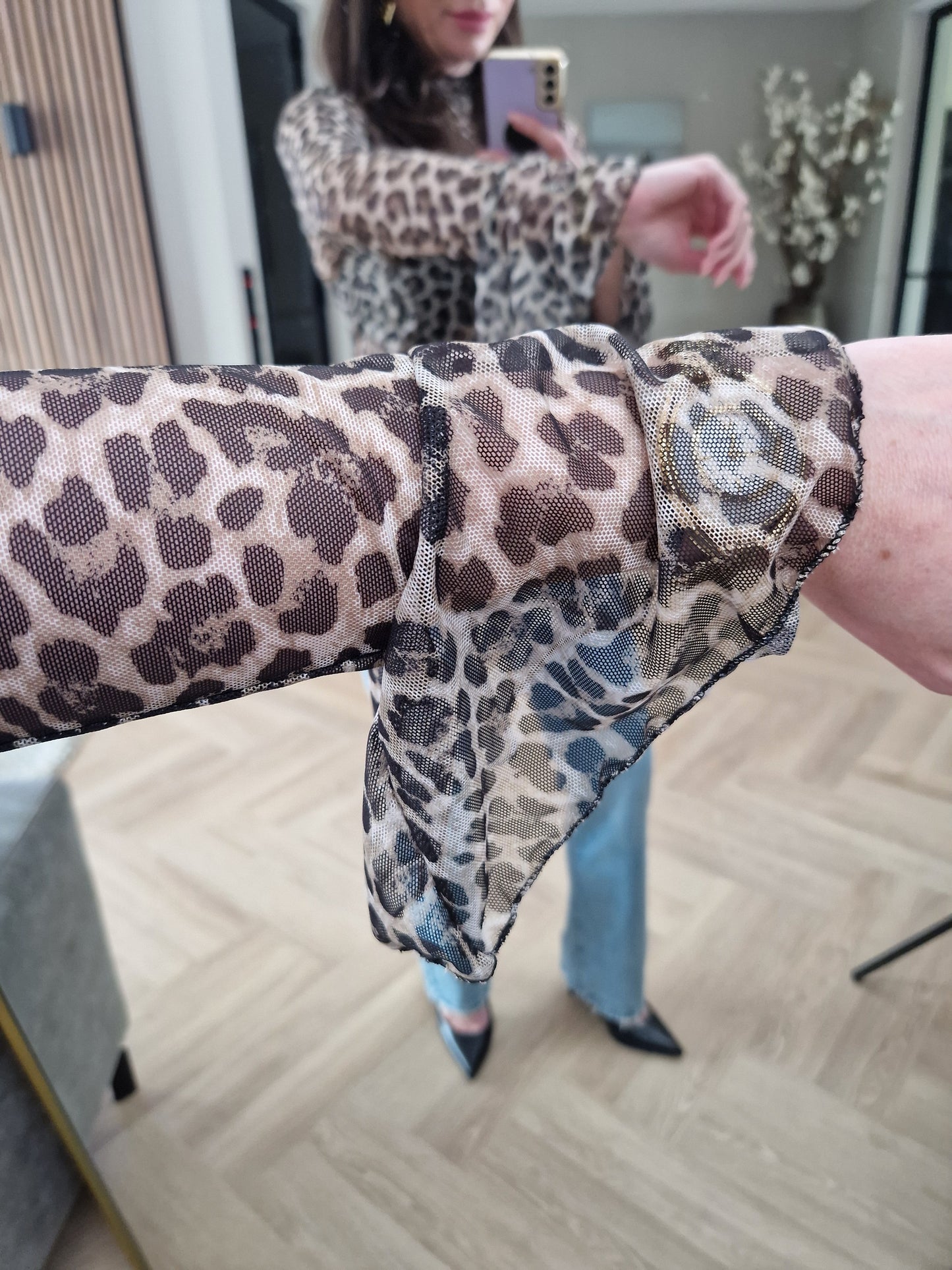 Leopard Print Top