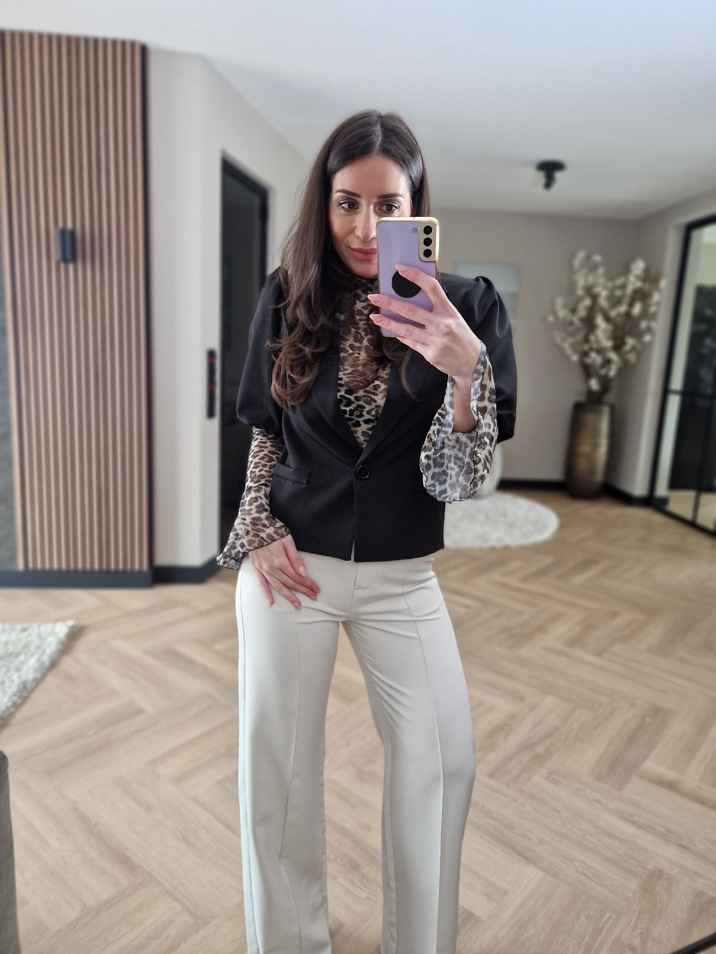 Leopard Print Top