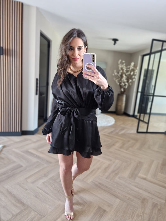 Sofie Dress Zwart
